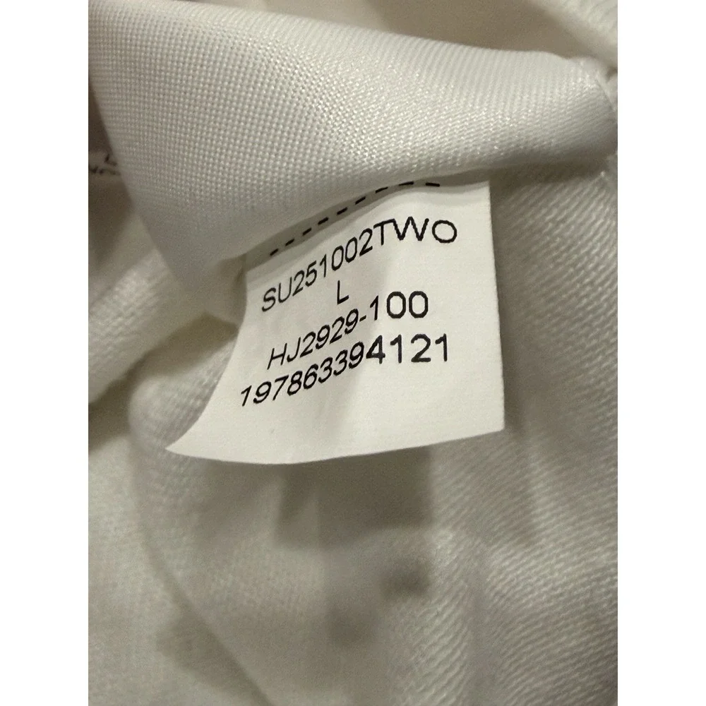 Jordan Jamming Tee White HJ2929-100 Mens L Pre-Owned